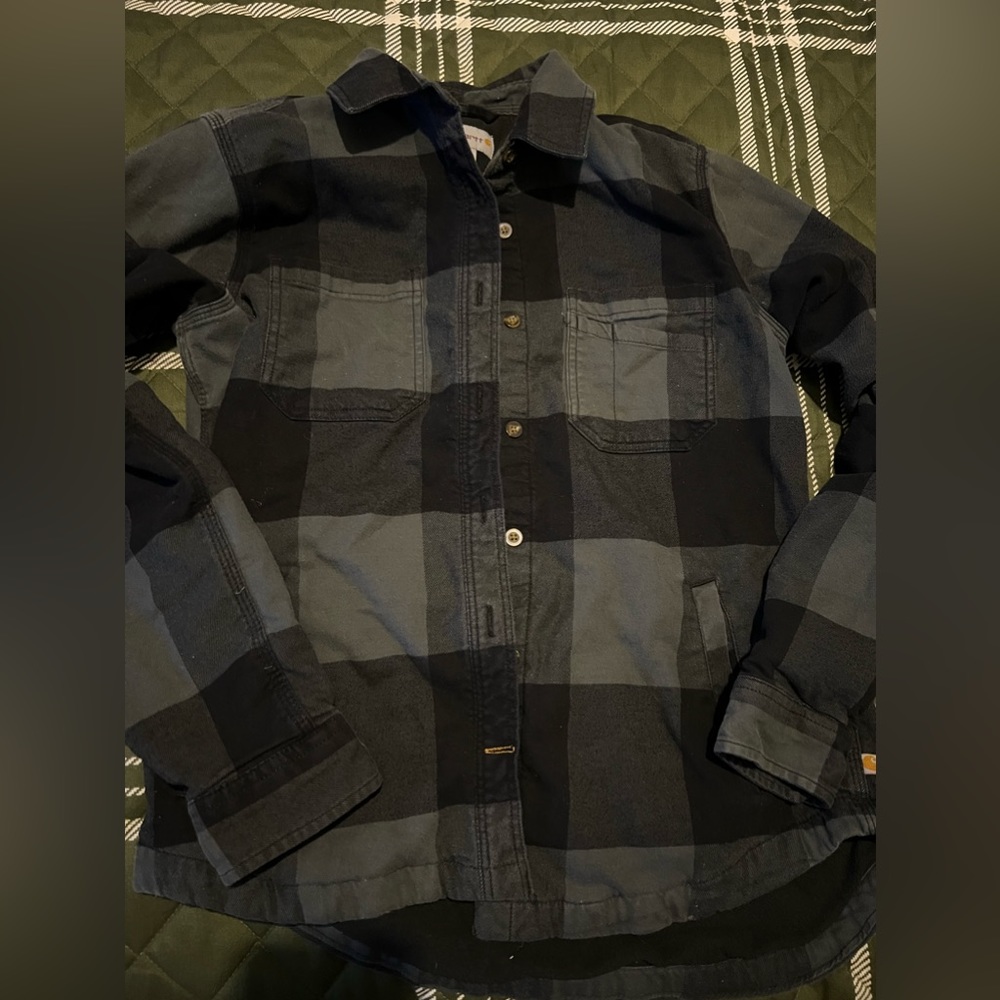Insulated carhartt flannel